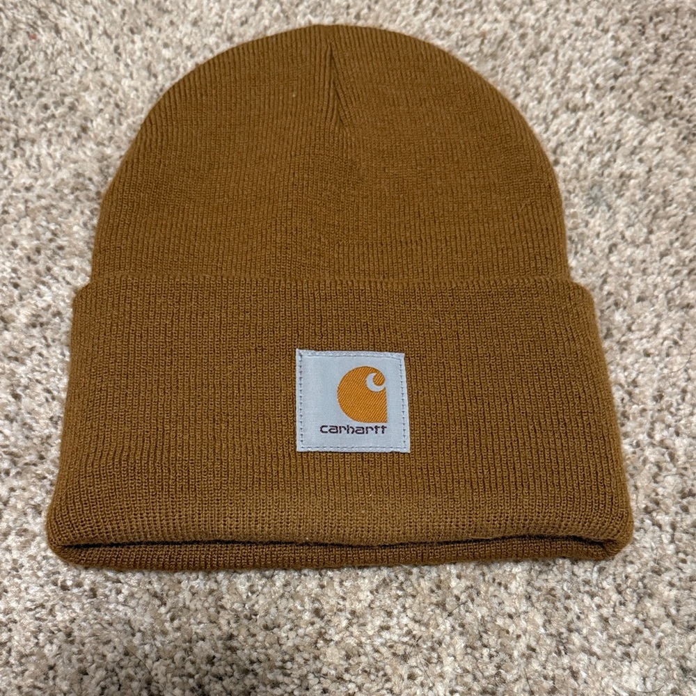 Carhartt Tan Knit Beanie